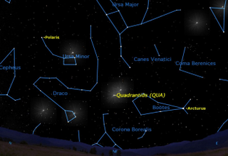 Illustration for article titled How to catch tonight's Quadrantid meteor shower